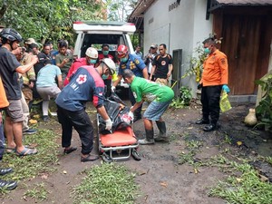 Rumah di Kasihan Bantul Terbakar, Seorang Lansia Tewas