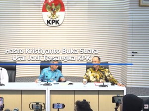 Hasto Kristiyanto Buka Suara Usai Jadi Tersangka KPK