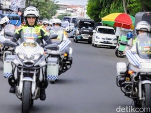 Aksi Kapolres Situbondo Patroli Naik Motor Pantau Jalur Pantura