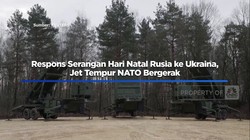 Respons Serangan Hari Natal Rusia ke Ukraina, Jet Tempur NATO Bergerak