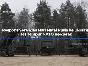 Respons Serangan Hari Natal Rusia ke Ukraina, Jet Tempur NATO Bergerak