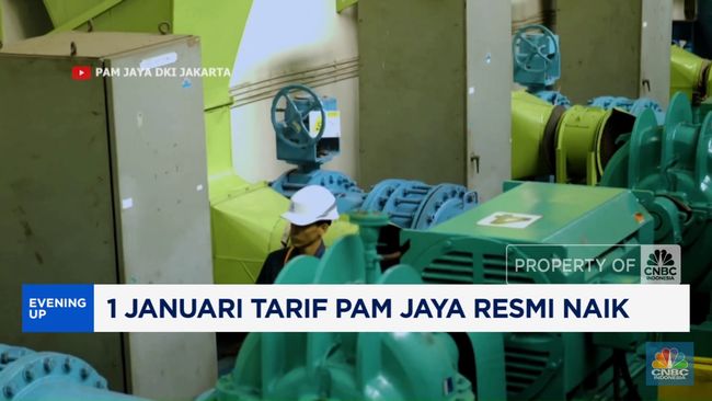 1 Januari Tarif PAM Jaya Resmi Naik