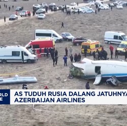 Video: AS Tuduh Rusia Dalang Jatuhnya Azerbaijan Airlines