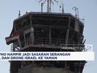 Video: Bos WHO Hampir Kena Serangan Rudal & Drone Israel ke Yaman