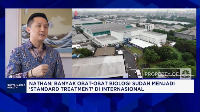 Sepak Terjang Nathan Tirtana, Nakhoda Industri Biofarmasi Lokal