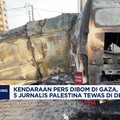 Video: Israel Serang Kendaraan Pers di Gaza
