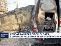 Video: Israel Serang Kendaraan Pers di Gaza