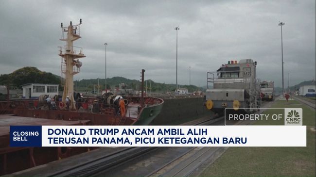 Donald Trump Ancam Ambil Alih Terusan Panama