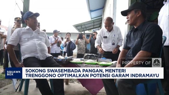 Demi Swasembada, Menteri KP Optimalkan Potensi Garam Indramayu