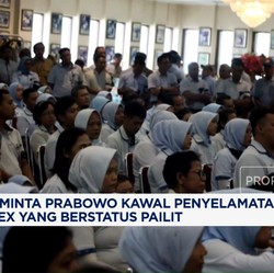 Video: DPR Minta Prabowo Kawal Penyelamatan Sritex Yang Divonis Pailit