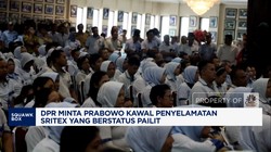 Video: DPR Minta Prabowo Kawal Penyelamatan Sritex Yang Divonis Pailit