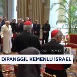 Video: Paus Kritik Kekejaman di Gaza, Dubes Vatikan Dipanggil Israel