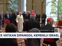 Video: Paus Kritik Kekejaman di Gaza, Dubes Vatikan Dipanggil Israel