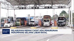 Video: Libur Natal 2024, Penumpang di Pelabuhan Merak Turun
