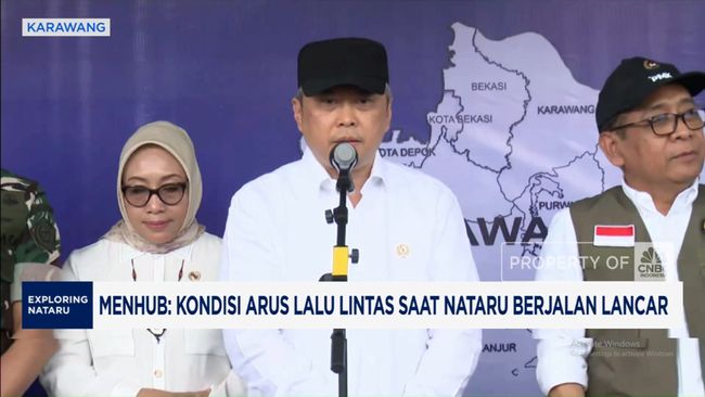 Kondisi Arus Lalu Lintas Saat Nataru Berjalan Lancar