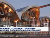 Video: Natal, Penumpang di Bandara Sultan Hasanuddin Melonjak!