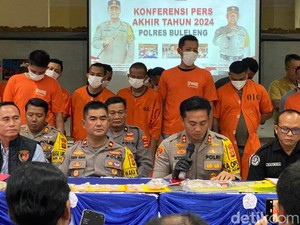 Polres Buleleng Tangkap 140 Tersangka Narkoba Selama 2024, Sita 1 Kg Sabu