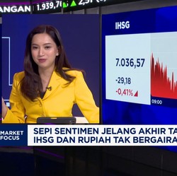 Video: Tak Ada Kado Natal, IHSG & Rupiah Ambles Berjamaah