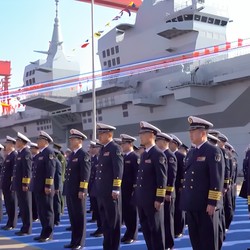 Diam-Diam China Bangun Kapal Serbu Amfibi Raksasa Muat 40.000 Ton