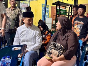 Ijeck Datangi Rumah Duka Warga Ketua PP Ranting yang Meninggal Dunia