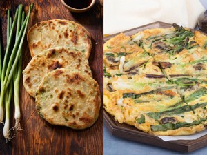 Pancake Daun Bawang China Vs Korea, Ini Bedanya