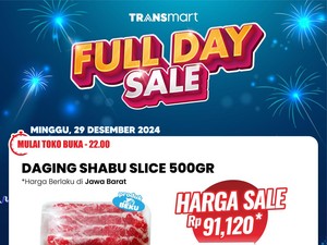 Beli Daging buat Tahun Baru Murah Banget di Transmart Full Day Sale