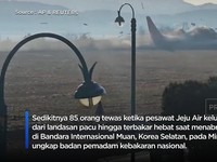 Korban Tewas Kecelakaan Pesawat Jeju Air Bertambah, Jadi 85 Orang