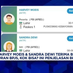 Video: Harvey Moeis & Sandra Dewi Terima Bantuan Iuran BPJS