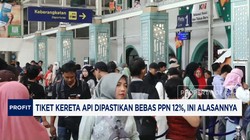 Video: Tiket Kereta Api Dipastikan Bebas PPN 12%, Ini Alasannya!