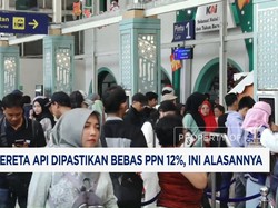 Video: Tiket Kereta Api Dipastikan Bebas PPN 12%, Ini Alasannya!