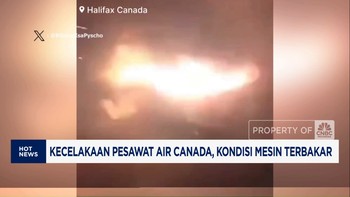 Video: Kecelakaan Pesawat Air Canada Hingga Tol Bogor-Bandung
