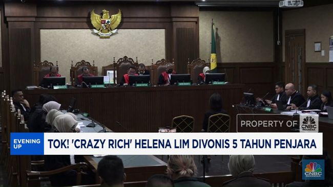 Video : Crazy Rich Helena Lim Divonis 5 Tahun Penjara