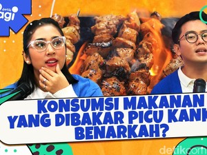 Konsumsi Makanan yang Dibakar Picu Kanker, Benarkah?