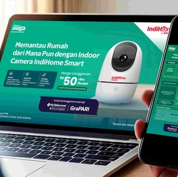 Jadi Solusi Rumah Pintar, Telkomsel Hadirkan IndiHome SMART Camera