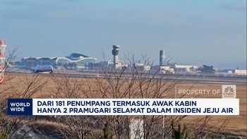 Video: Kecelakaan Pesawat Jeju Air Saat Mendarat Tewaskan 179 Jiwa