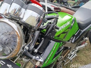 Begini Penampakan Ninja Terbang Timpa Pemotor-Pejalan Kaki di Gamping Sleman