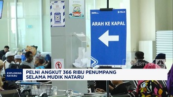 Video: Pelni Angkut 366 Ribu Penumpang Selama Mudik Nataru