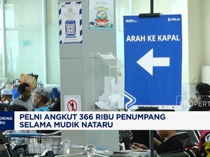 Video: Pelni Angkut 366 Ribu Penumpang Selama Mudik Nataru