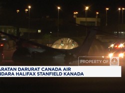 Video: Canada Air Mendarat Darurat di Bandara Halifax Stanfield Kanada