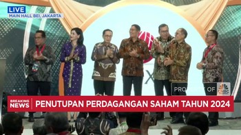 Video: Perdagangan BEI 2024 Resmi Ditutup, IHSG di Level 7.079,90