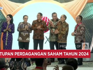 Video: Perdagangan BEI 2024 Resmi Ditutup, IHSG di Level 7.079,90