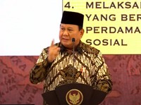 Sindir Harvey Moeis, Prabowo: Rampok Ratusan T, Vonisnya Sekian Tahun