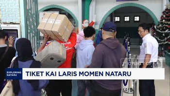 Video: Tiket KAI Laris Momen Nataru