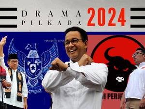 Video Kaleidoskop 2024: Peringatan Darurat, Gagalnya Anies, dan Kejutan PDIP