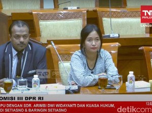 Arimbi Bantah Yudi soal Pemerkosaan saat Audiensi Tertutup Komisi III DPR