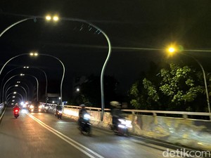 Situasi Arus Lalin di Kawasan Bandung Timur Jelang Pergantian Tahun