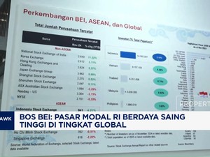  Bursa RI Memiliki Daya Saing Tinggi di Tingkat Global