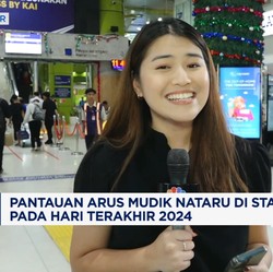 Video: Arus Mudik Hari Terakhir 2024, Stasiun Gambir Ramai Penumpang