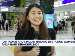 Video: Arus Mudik Hari Terakhir 2024, Stasiun Gambir Ramai Penumpang