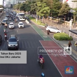 Video : Daftar Ruas Jalan Jakarta Ditutup di Malam Tahun Baru